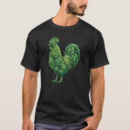 Lustiger irischer Hühnerhahn St. Patrick’s  T-Shirt