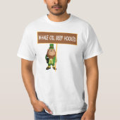 Lustiger irischer Kobold T-Shirt (Vorderseite)