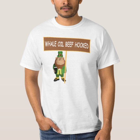 Lustiger irischer Kobold T-Shirt (Vorderseite)