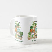 Lustiger irischer Nippesständer, benutzerdefiniert Kaffeetasse (Vorderseite Links)