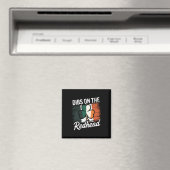 Lustiger irischer St. Patricks Day Shamrock Dibs O Magnet (In Situ (Geschirrspüler))