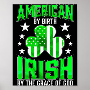 Lustiger irischer Stolz St. Patrick's Day keltisch Poster