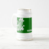 lustiger irischer Text Bierglas (Vorderseite Links)