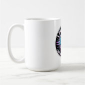 Lustiger IT-Support-Aufkleber - Ich behebe Dummhei Kaffeetasse (Links)