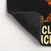 Lustiger italienischer Brainrot-Kinder-Meme Chicle Mousepad (Ecke)