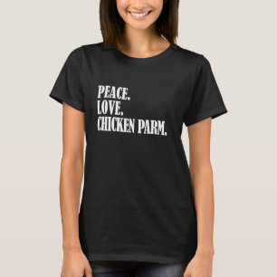 Lustiger italienischer Foodie Parmesan für Chicken T-Shirt