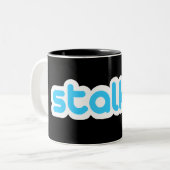 Lustiger Jäger Zweifarbige Tasse (Vorderseite Links)