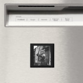 Lustiger japanischer Samurai-Katzen-Meme-Märtyrer- Magnet (In Situ (Geschirrspüler))