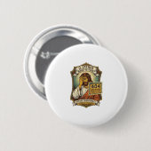 Lustiger Jesus 404 Error Web Entwickler Programmie Button (Vorne & Hinten)