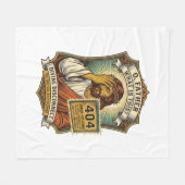 Lustiger Jesus 404 Error Web Entwickler Programmie Fleecedecke (Vorderseite (Horizontal))