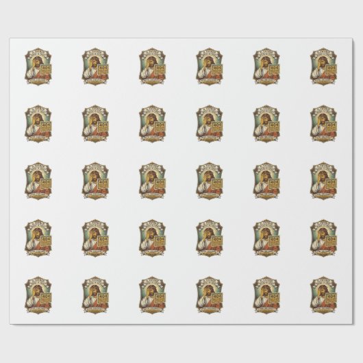 Lustiger Jesus 404 Error Web Entwickler Programmie Geschenkpapier (Flach)