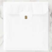 Lustiger Jesus 404 Error Web-Entwickler Programmie Herz-Aufkleber (Tasche)