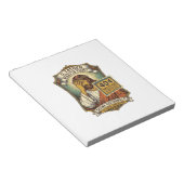 Lustiger Jesus 404 Error Web Entwickler Programmie Notizblock (angewinkelt)