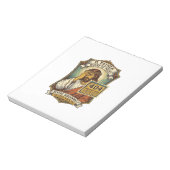Lustiger Jesus 404 Error Web Entwickler Programmie Notizblock (Rotiert)