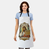 Lustiger Jesus 404 Error Web Entwickler Programmie Schürze (Getragen)