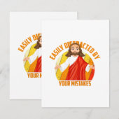 Lustiger Jesus Begleitkarte (Vorne/Hinten)