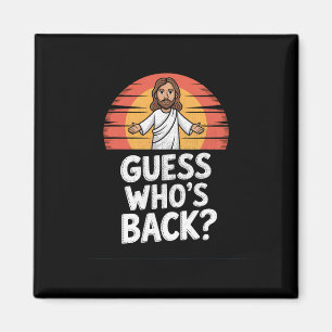 Lustiger Jesus Christlicher Ostersonntag Errate We Magnet
