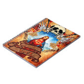 Lustiger Jesus-Felsen Notizblock (Linke Seite)