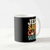Lustiger Jesus Kaffee Gläubiger Christlicher Glaub Kaffeetasse (VorderseiteRechts)