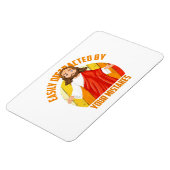 Lustiger Jesus Magnet (Linke Seite)