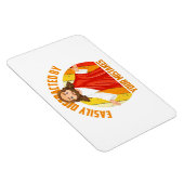 Lustiger Jesus Magnet (Rechte Seite)