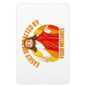 Lustiger Jesus Magnet (Vertikal)