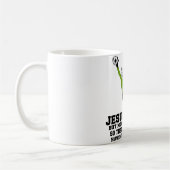 Lustiger Jesus rettet Kaffeetasse (Links)