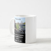 Lustiger Jimmy Hoffa Kaffeetasse (Vorderseite Links)