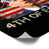 Lustiger Joe Biden 4. Juli Fröhliche Ostern 4. Us Poster (Ecke)