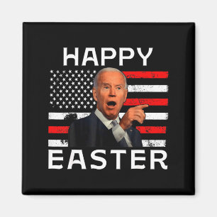 Lustiger Joe Biden Frohe 4. Ostern Verwirrt 4. O Magnet