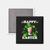 Lustiger Joe Biden Ostern verwirrt St Patricks Day Magnet (Vorderseite/Rückseite)