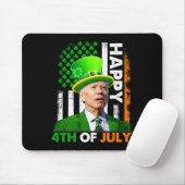 Lustiger Joe Biden St Patricks Day Frohe 4. Juli  Mousepad (Mit Mouse)