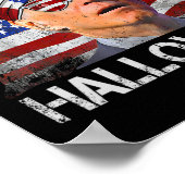 Lustiger Joe Biden Vierter 4. Juli Frohes Hallowee Poster (Ecke)