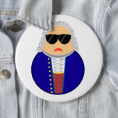 Lustiger Johann Sebastian Bach-Komponist Button (Beispiel)