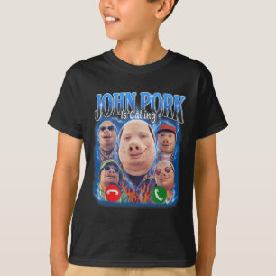 Lustiger John Rk Anruf Meme Vintage John Rk Boot T-Shirt