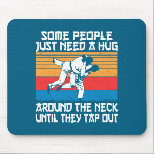 Lustiger Judo Jiu Jitsu Kampfsport Humor  Mousepad