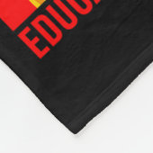 Lustiger Juneteenth Black History Month Afrikaner Fleecedecke (Ecke)
