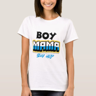 Lustiger Junge Mama-Shirt T-Shirt