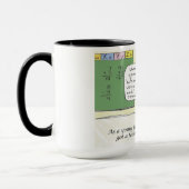 Lustiger junger Weihnachtsmann-Becher Tasse (Links)