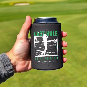 Lustiger Junggesellenabschied Golf Letztes Loch, d Dosenkühler