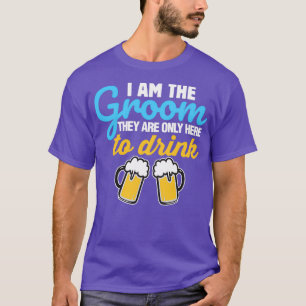 Lustiger Junggesellenabschied Ich bin der Bräutiga T-Shirt