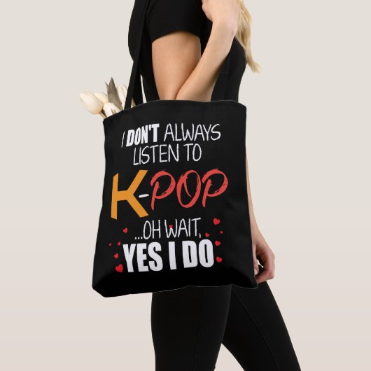 Lustiger K-Pop Geschenk-Ideen-Koreaner-Musikfreund Tasche (Von Nahem)