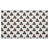 Lustiger Kacka-Emojistoff Stoff (Fat Quarter (45,7 x 55,9 cm))