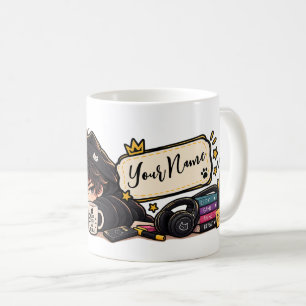 Lustiger Kaffee Anime Katzen Name Chibi Kaffeetasse