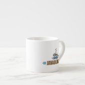 Lustiger Kaffee Espressotasse (Vorderseite Rechts)