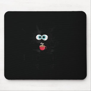 Lustiger Kaffee - ich stehe nicht auf, ich glänze  Mousepad