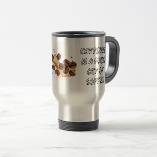 Lustiger Kaffee ist mein Seelentier Kaffeeliebhabe Reisebecher