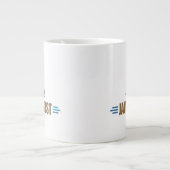 Lustiger Kaffee Jumbo-Tasse (Vorderseite)