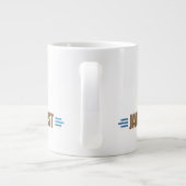 Lustiger Kaffee Jumbo-Tasse (Rückseite)