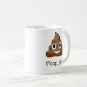 Lustiger Kaffee kacken Saft Kaffeetasse (VorderseiteRechts)